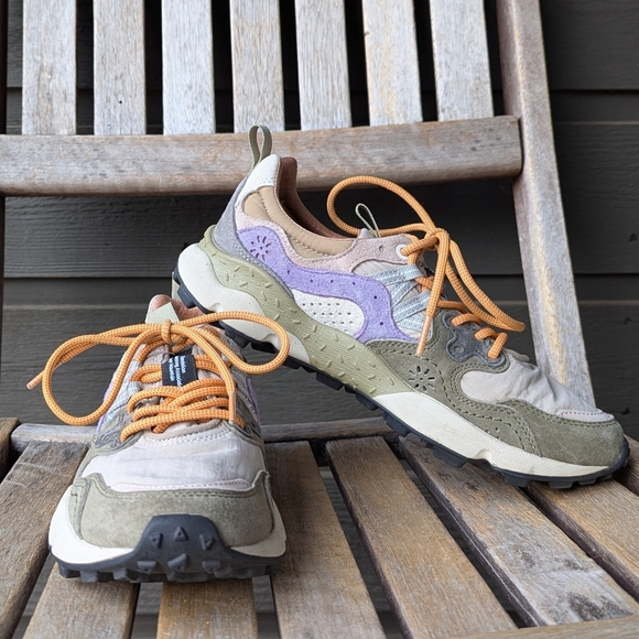 Flower Mountain Yamano 3 Uni Sneakers Rocky / Lilac Violet Women's US 7 - Picture 12 of 12